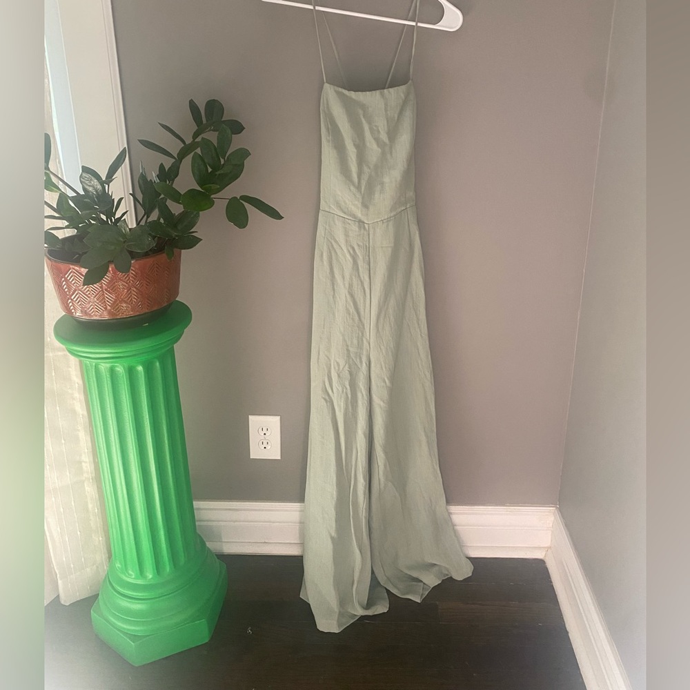 Sage Green Lulu’s Jumpsuit